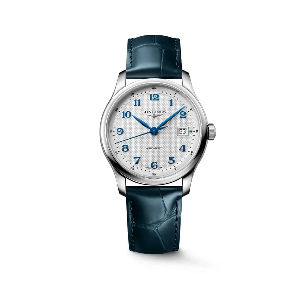 Longines Montre Longines Master Collection 39mm Automatique Cadran Argenté Grain D'Orge