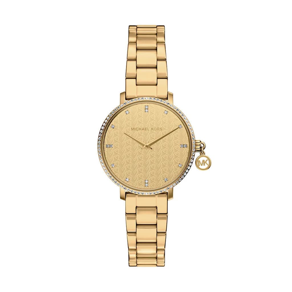 Michael Kors Montre Michael Kors Collection Pyper en Acier et PVD Doré