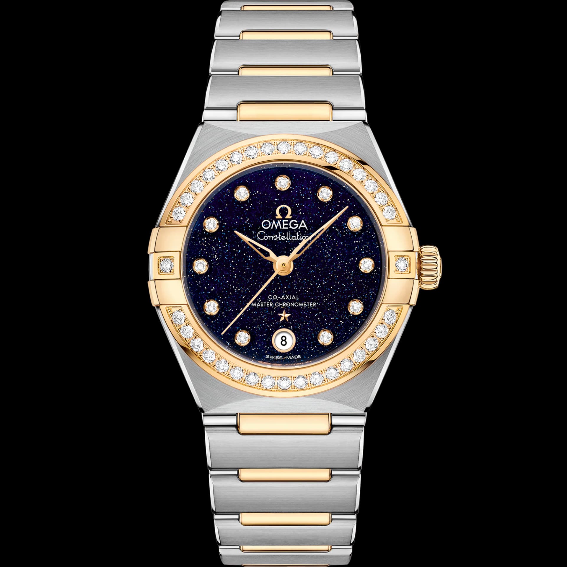Omega Constellation 29 mm, acier - or jaune sur acier - or jaune