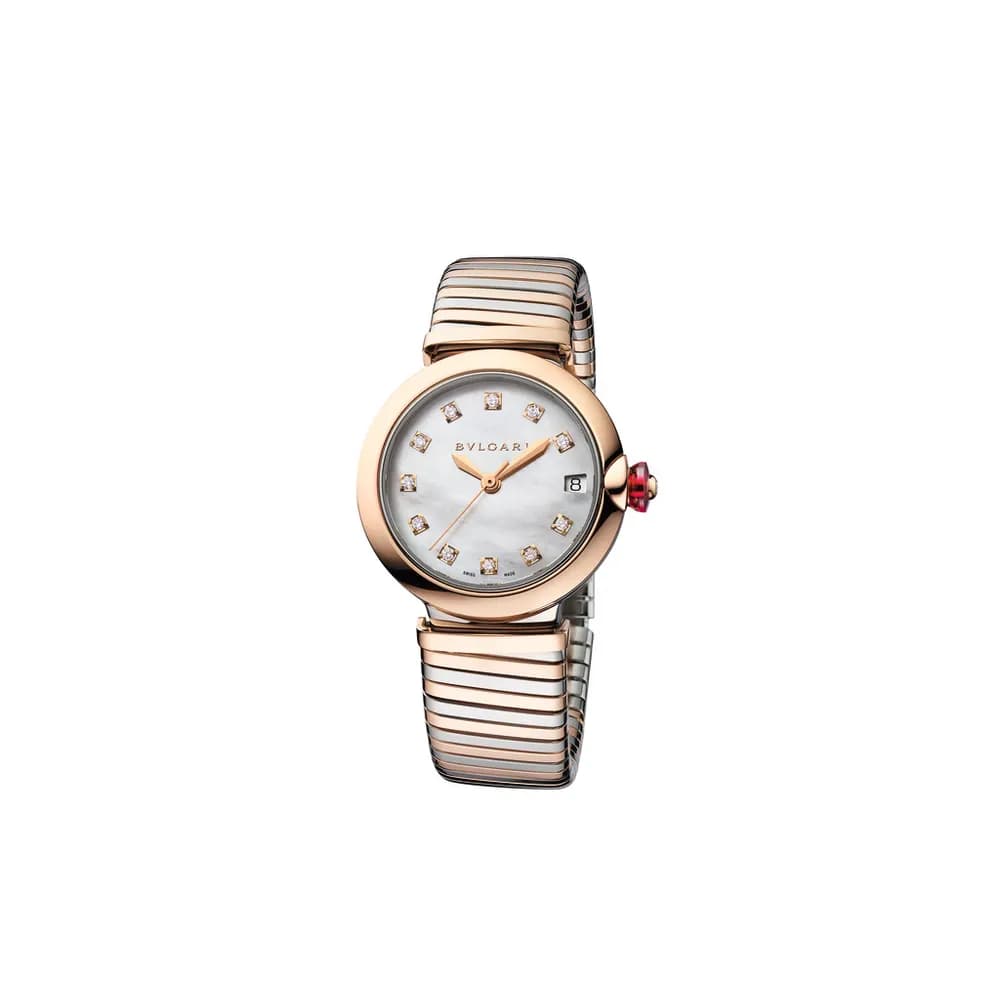 Bulgari Montre automatique Femme Lucea Blanc