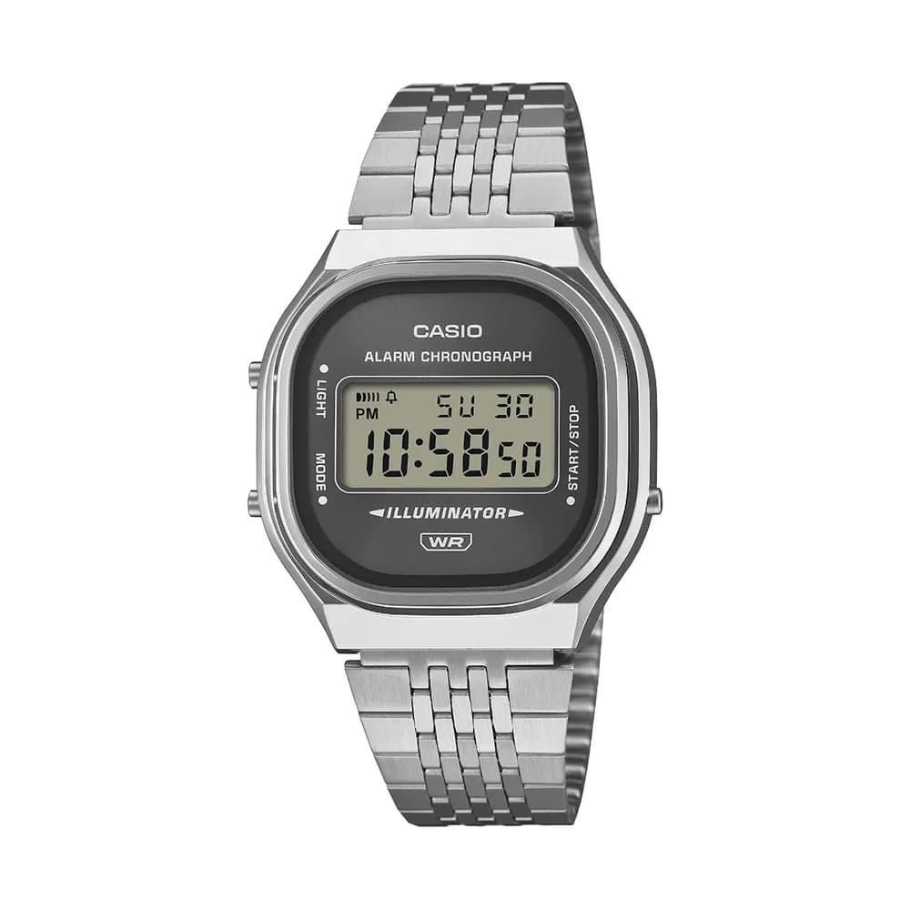 Casio Montre quartz Mixte Casio vintage Argenté, Gris