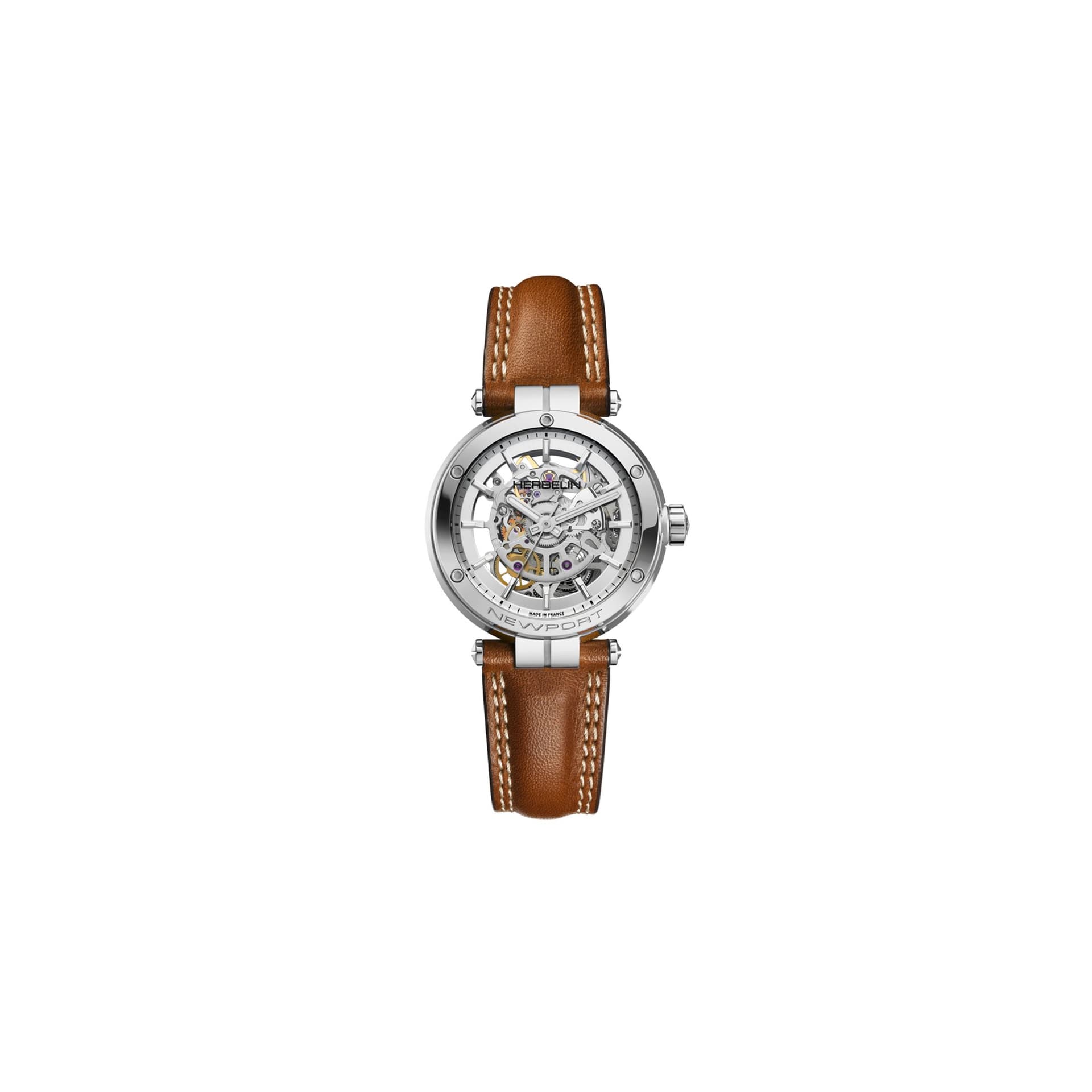 Michel Herbelin Montre Herbelin Newport Automatic Skeleton Homme Automatique Squelette - 1658SQ12GD