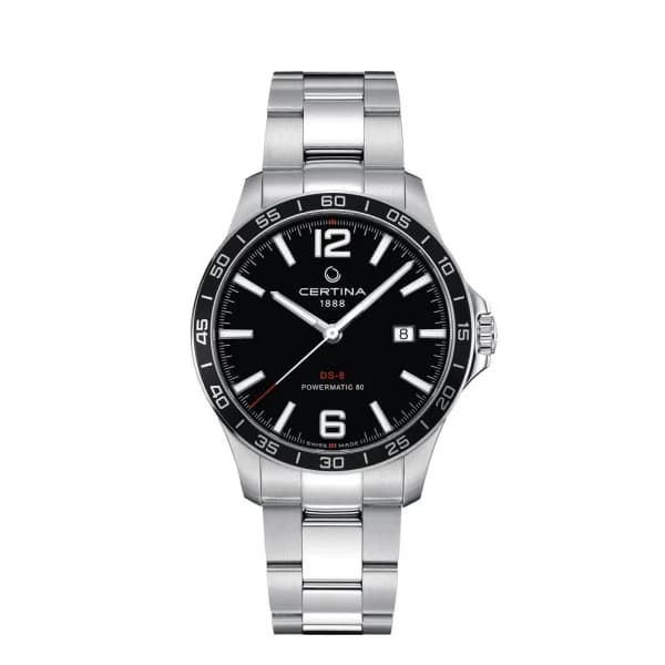 Certina Montre Certina DS-8 Powermatic 80 40.5mm Automatique Cadran Noir