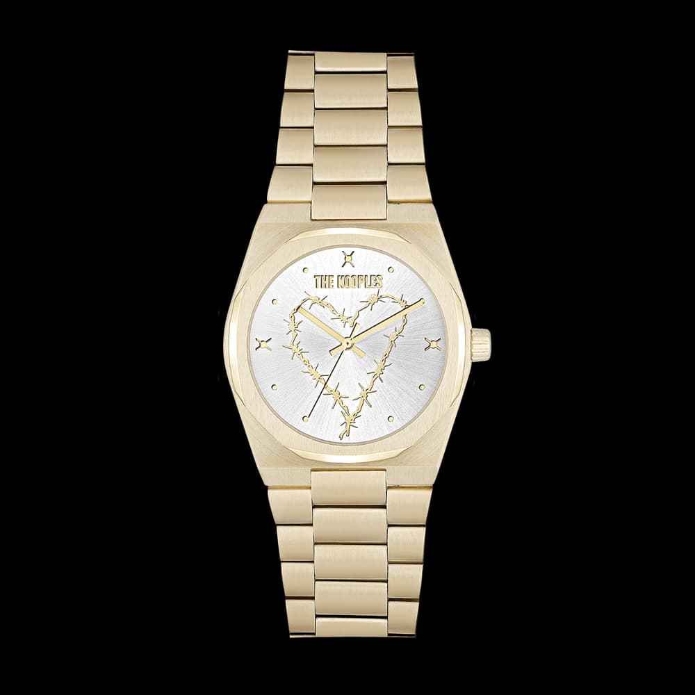 The Kooples Montre quartz Mixte the kooples Argenté