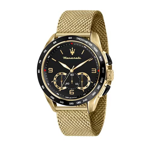 Maserati Montre Homme MASERATI en Acier Jaune Etanche