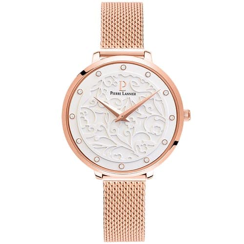 Pierre Lannier Montre Analogique Femme Pierre Lannier Acier Rose 039L908