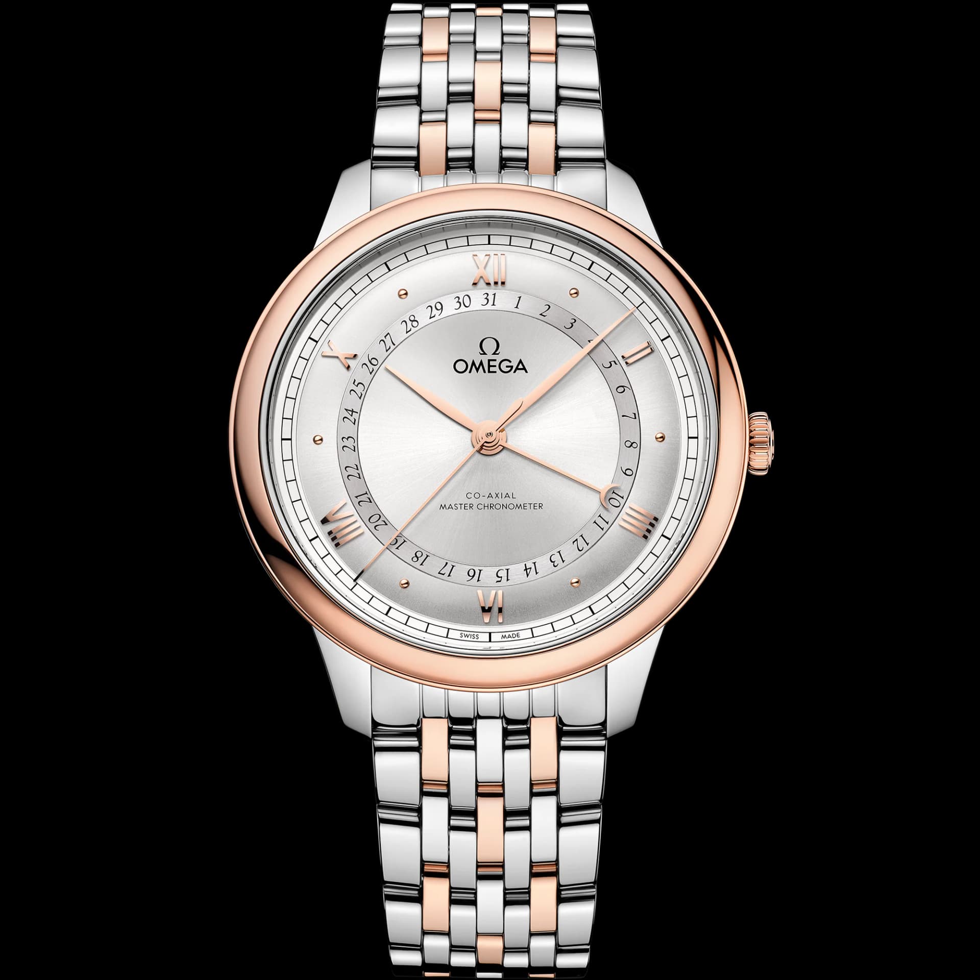 Omega De Ville 42 mm, acier - or « Sedna™ » sur acier - or « Sedna™ »