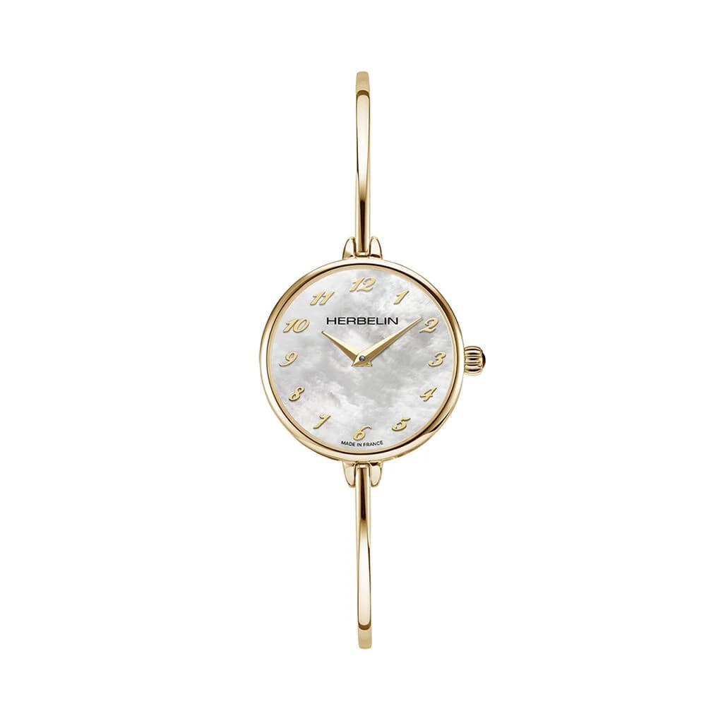 Michel Herbelin Montre Michel Herbelin Fil Acier et PVD Doré 26 mm - 17206BP29