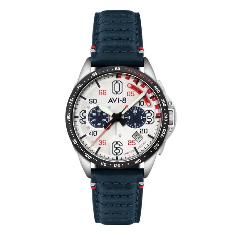 Avi-8 Montre P-51 - Mustang Kindelberger Chronograph, 85th Anniversary Limited Edition - AV-4143-01