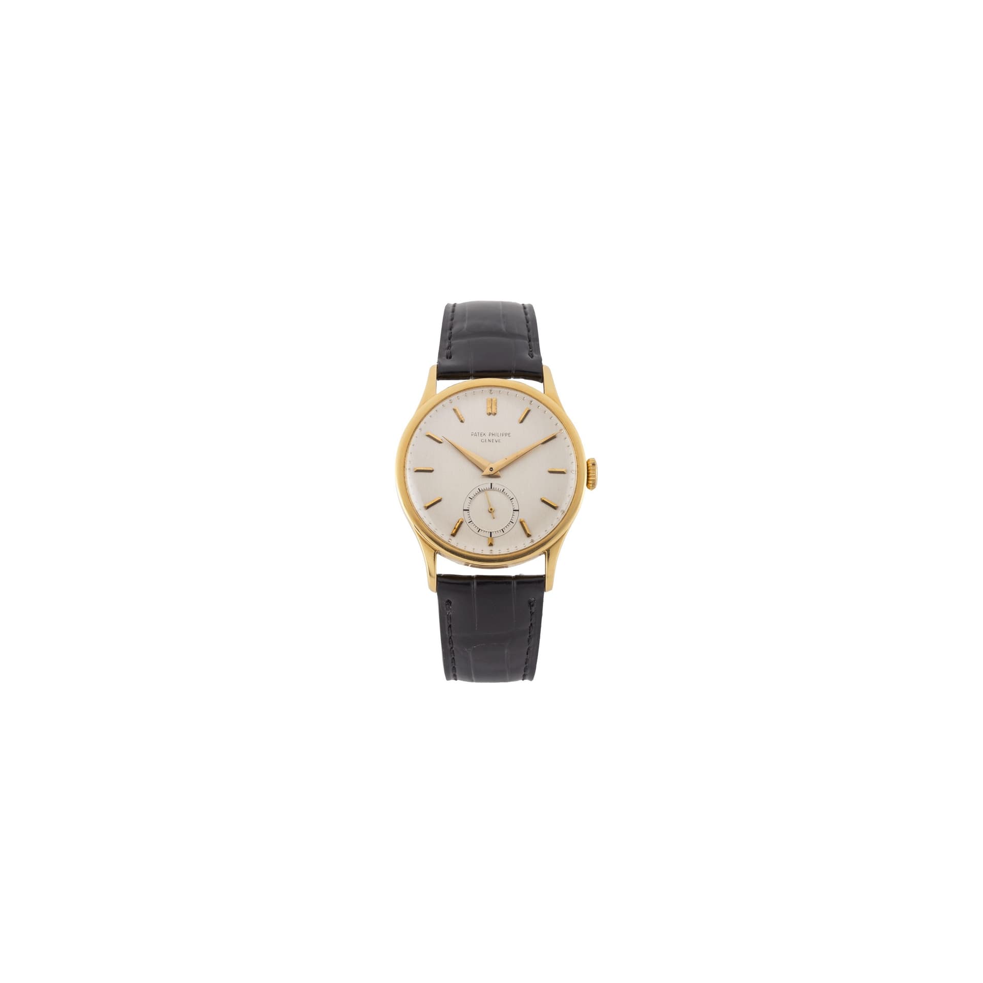 Patek Philippe Montre Patek Philippe Calatrava Jumbo en or jaune remontage manuel 1951 36 mm