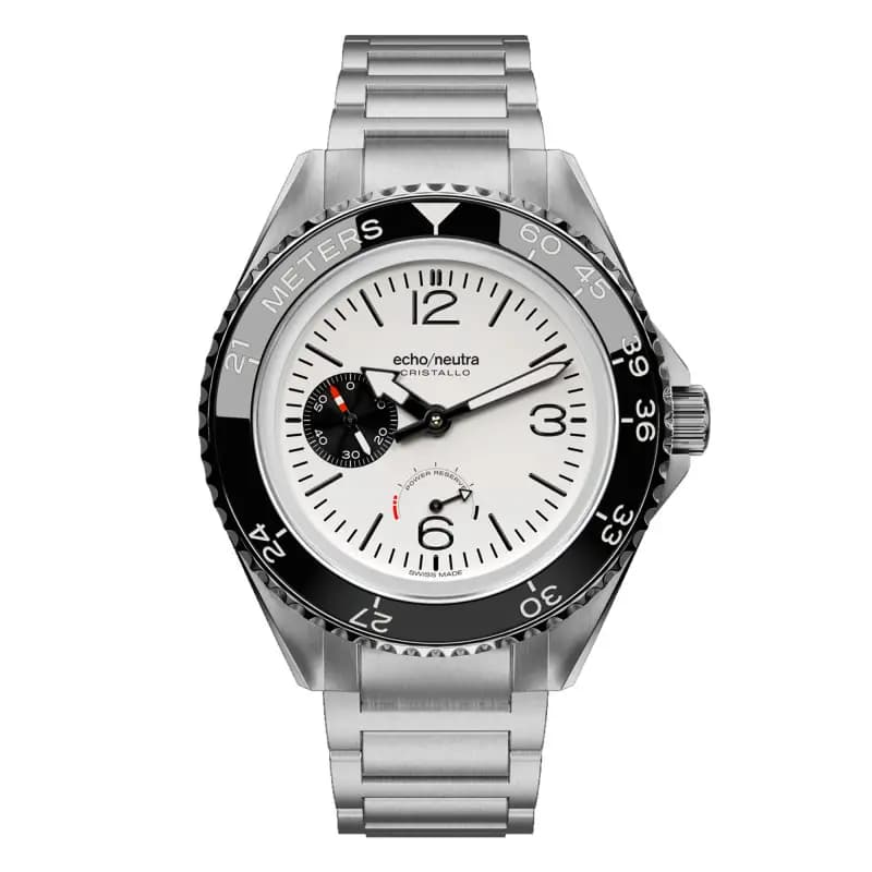 Echo/Neutra Montre Cristallo Professional Diver blanc