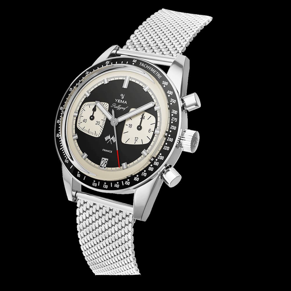 Yema Montre quartz Homme Rallygraf Noir