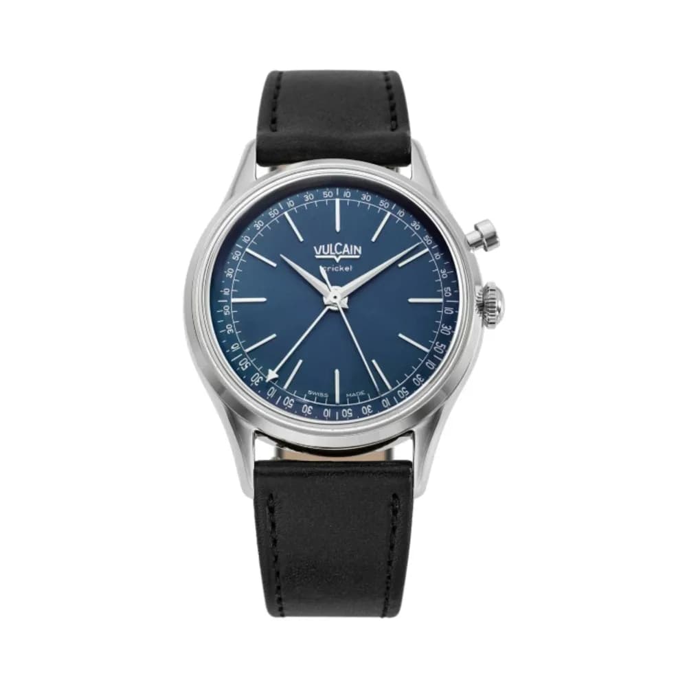 Vulcain Cricket President Bleu 39 Mm