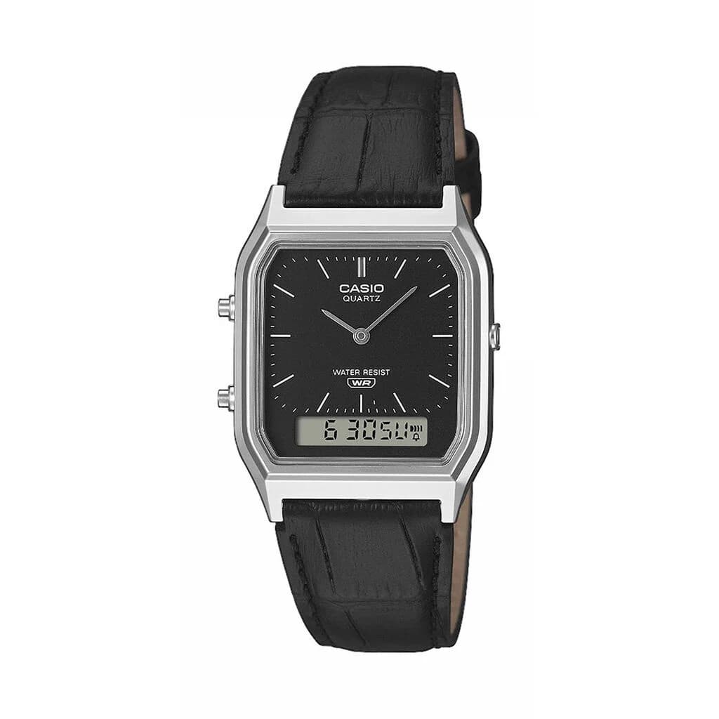 Casio Collection Vintage — boîtier résine/chromé