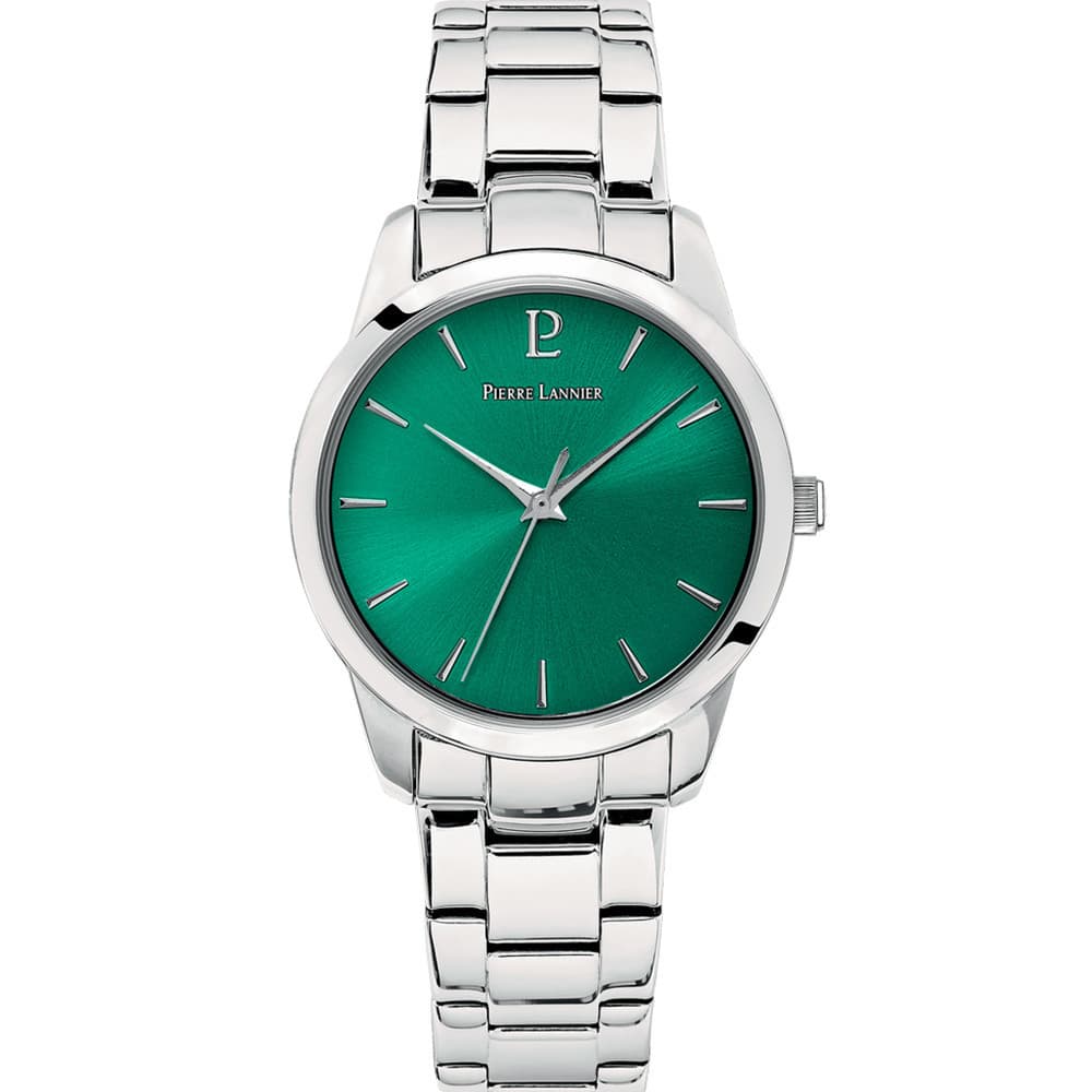 Pierre Lannier Montre Pierre Lannier Collection Roxane en Acier Argenté