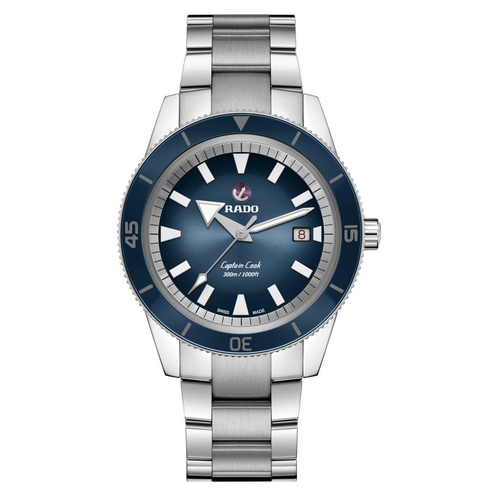 Rado Montre automatique Homme Captain cook Bleu