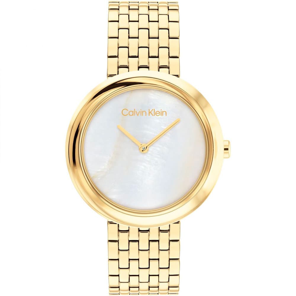 Calvin Klein Montre Calvin Klein Collection Sculptural en Acier et PVD Doré