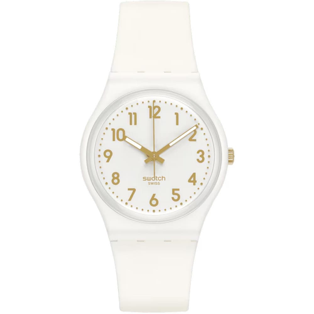 Swatch Montre Swatch en Silicone Blanc