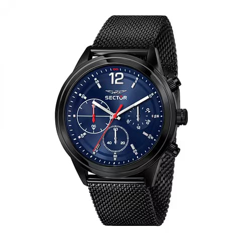 Collection 670 Montre Homme SECTOR 670 en Acier Noir