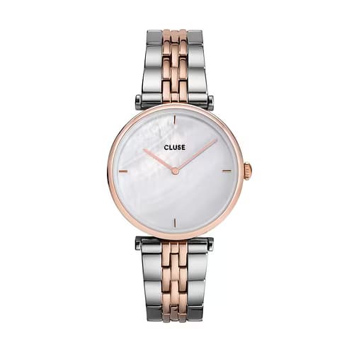 Cluse Montre Femme CLUSE TRIOMPHE en Acier Bicolore