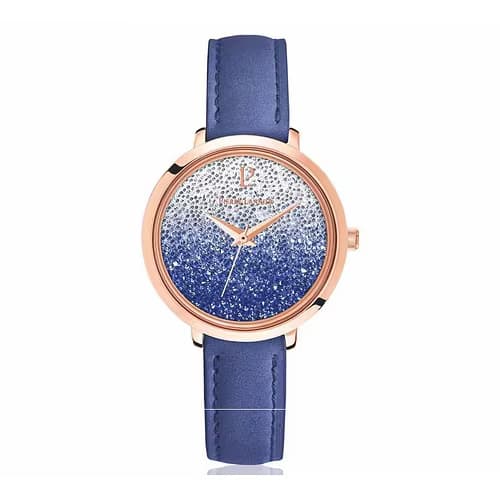 Pierre Lannier Montre Femme PIERRE LANNIER en Nubuck Bleu Etanche
