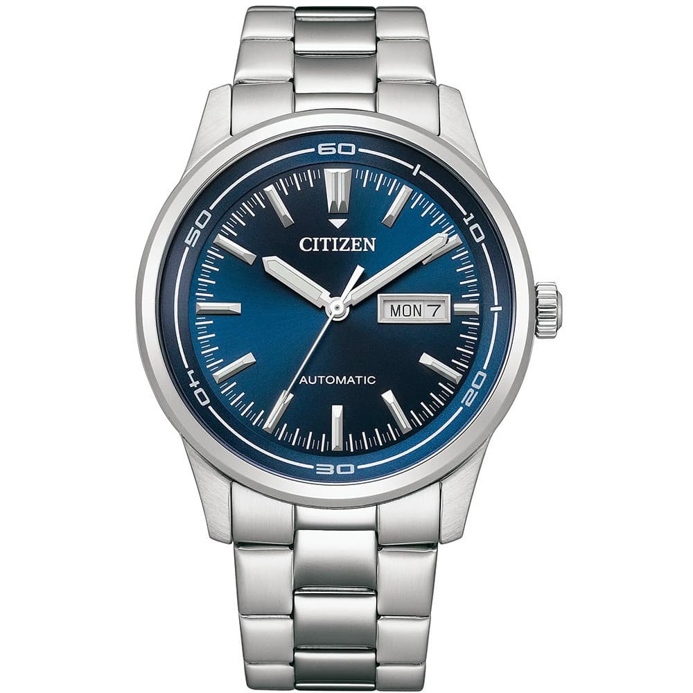 Citizen Montre Automatique Citizen Collection Sporty Elegant en Acier Argenté