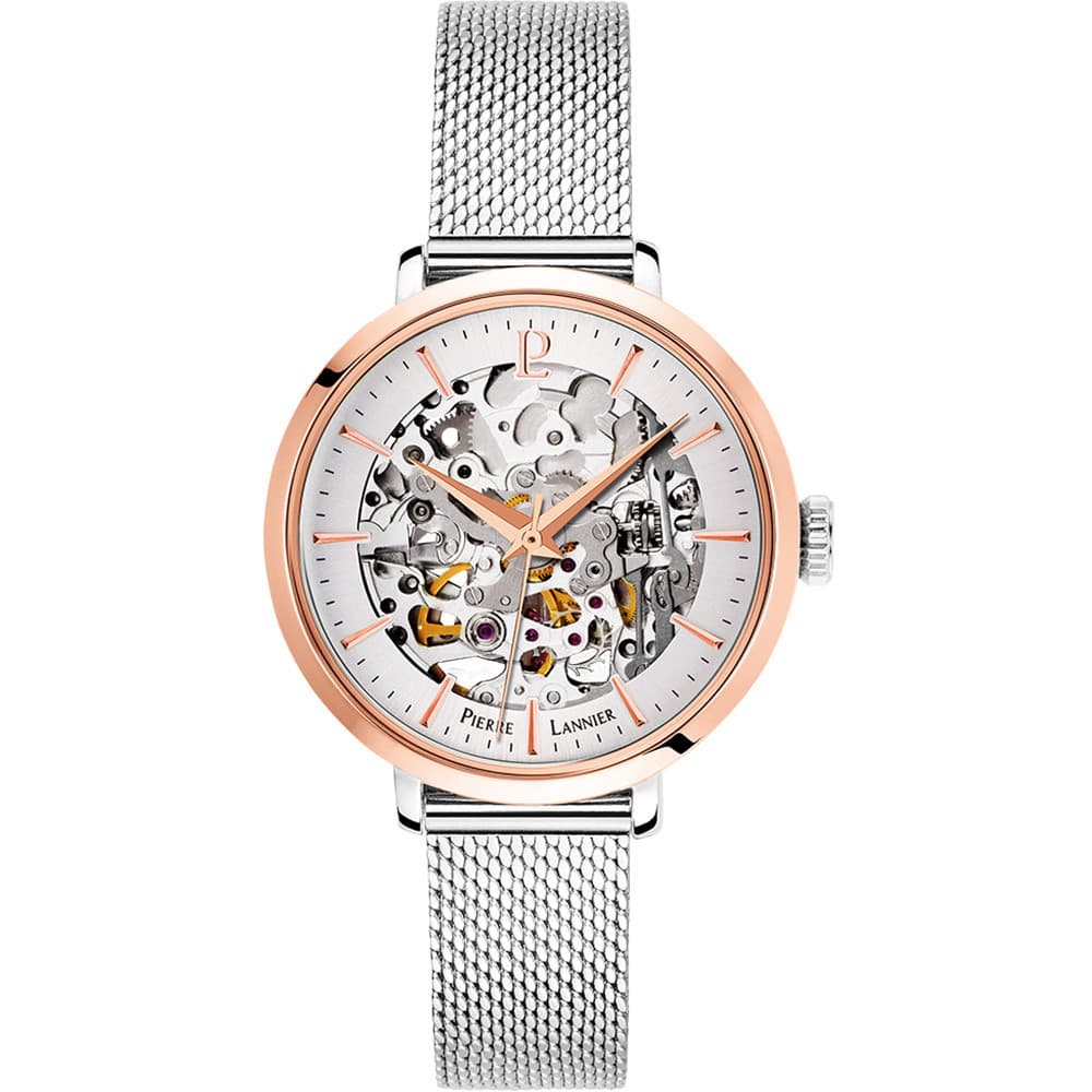 Pierre Lannier Montre Pierre Lannier en Acier Argenté