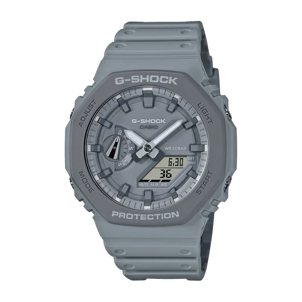 Casio GA-2100 — cadran gris