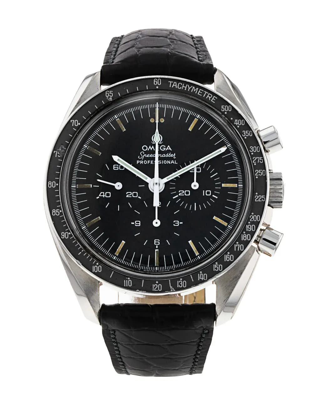Omega Speedmaster Moonwatch — bracelet noir