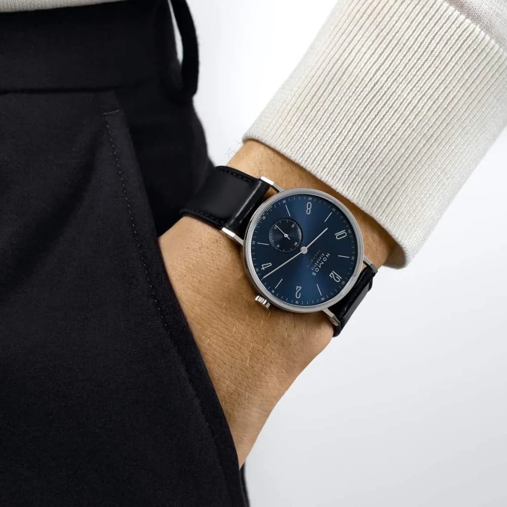 Nomos Tangente Neomatik 39 Or Bleu