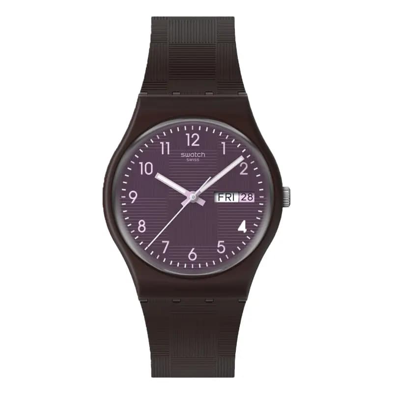 Swatch Weaving Wonders — boîtier biosourcé