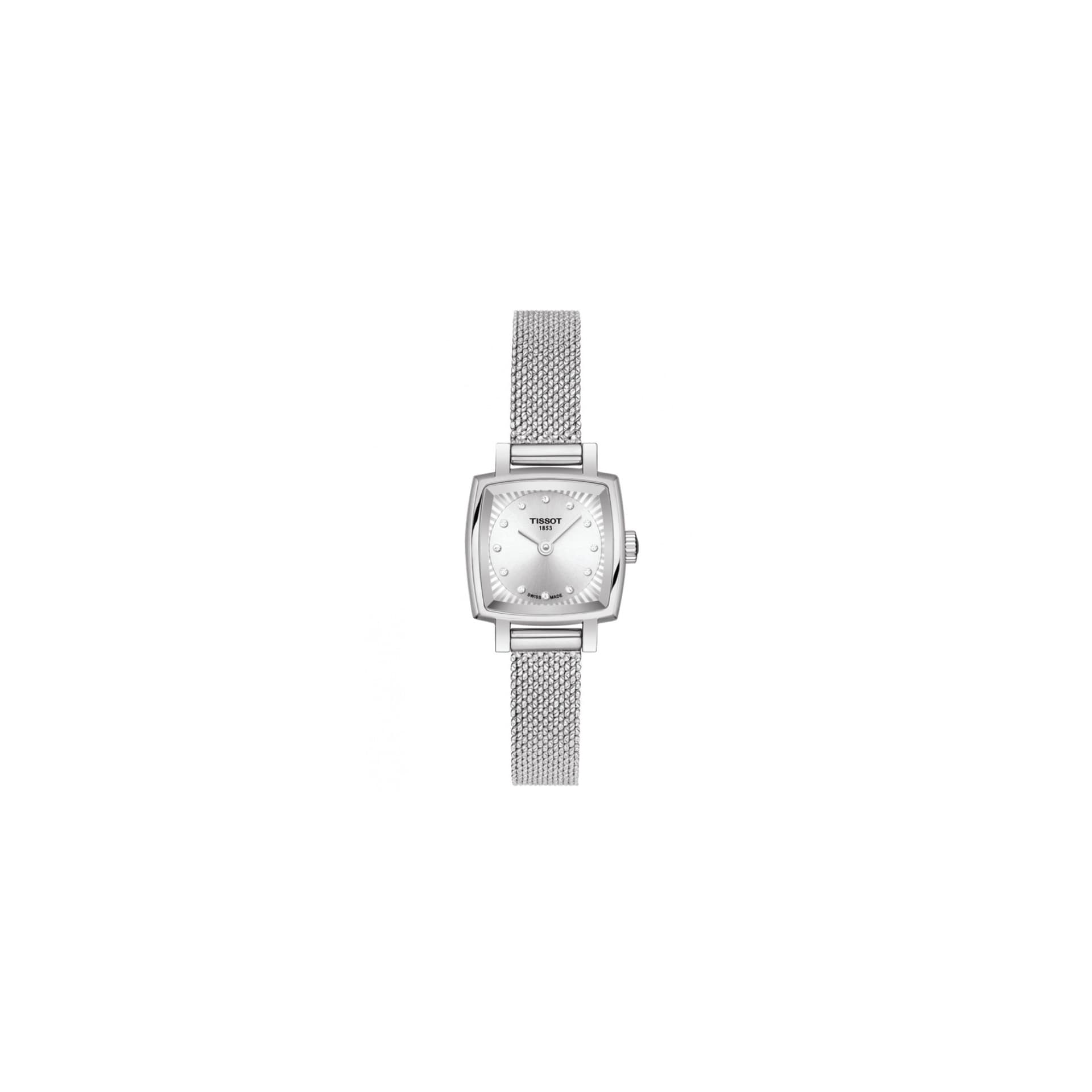 Tissot Lovely Square — cadran argenté