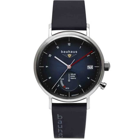 Bauhaus Montre Bauhaus Classic Quartz Solaire - 41 mm- Cadran Bleu nuit - 21123