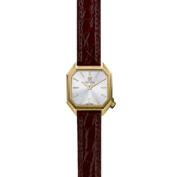 March LA.B Montre March LA.B Milady Mansart Electrique Continental Alligator marron