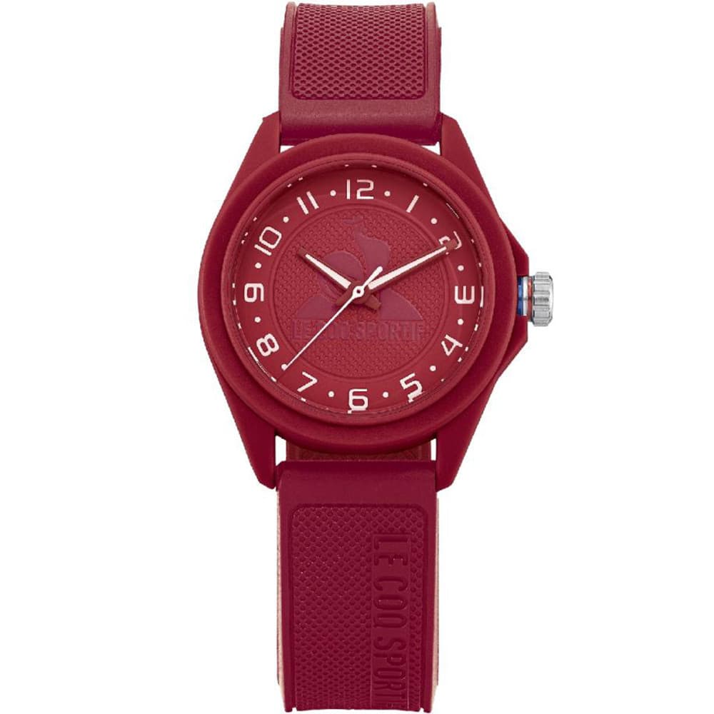 Le Coq Sportif Montre le Coq Sportif Collection Monochrome en Biosource Rouge