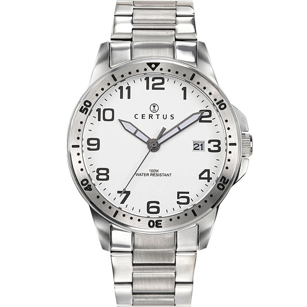 Certus Montre Certus en Acier Argenté