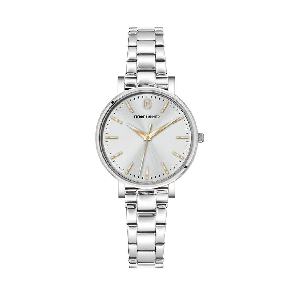 Pierre Lannier Montre Pierre Lannier Essential Argenté