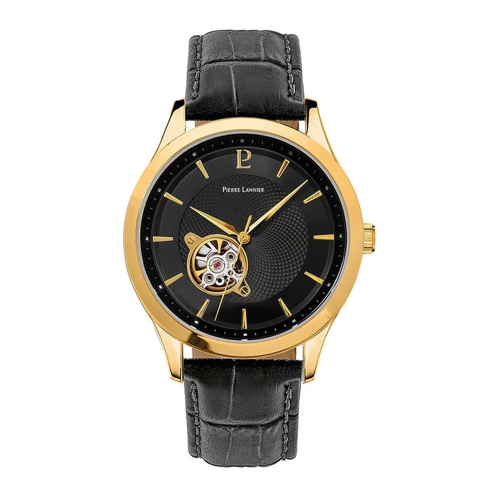 Pierre Lannier Montre Pierre Lannier Fleuret Noir