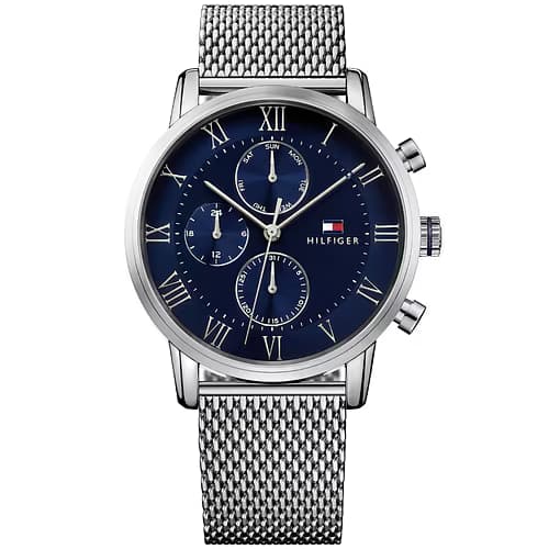 Tommy Hilfiger Montre Homme TOMMY HILFIGER en Acier Gris Etanche