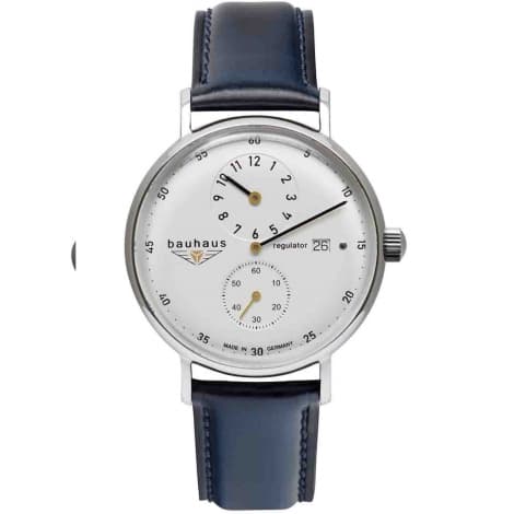 Bauhaus Montre Bauhaus Regulator Automatique - 41 mm- Cadran Blanc - 21261