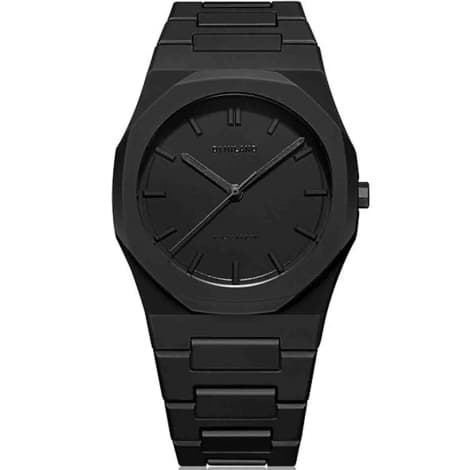 D1 Milano Montre D1 Milano Polycarbon Shadow Quartz - 40,5 mm- Cadran Noir - PCBJ10