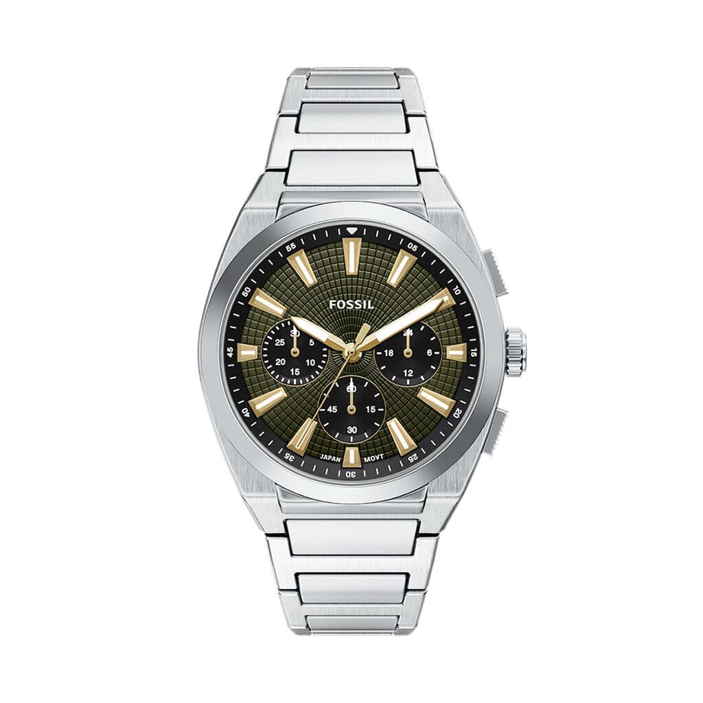 Fossil Montre Fossil Everett Chrono Vert
