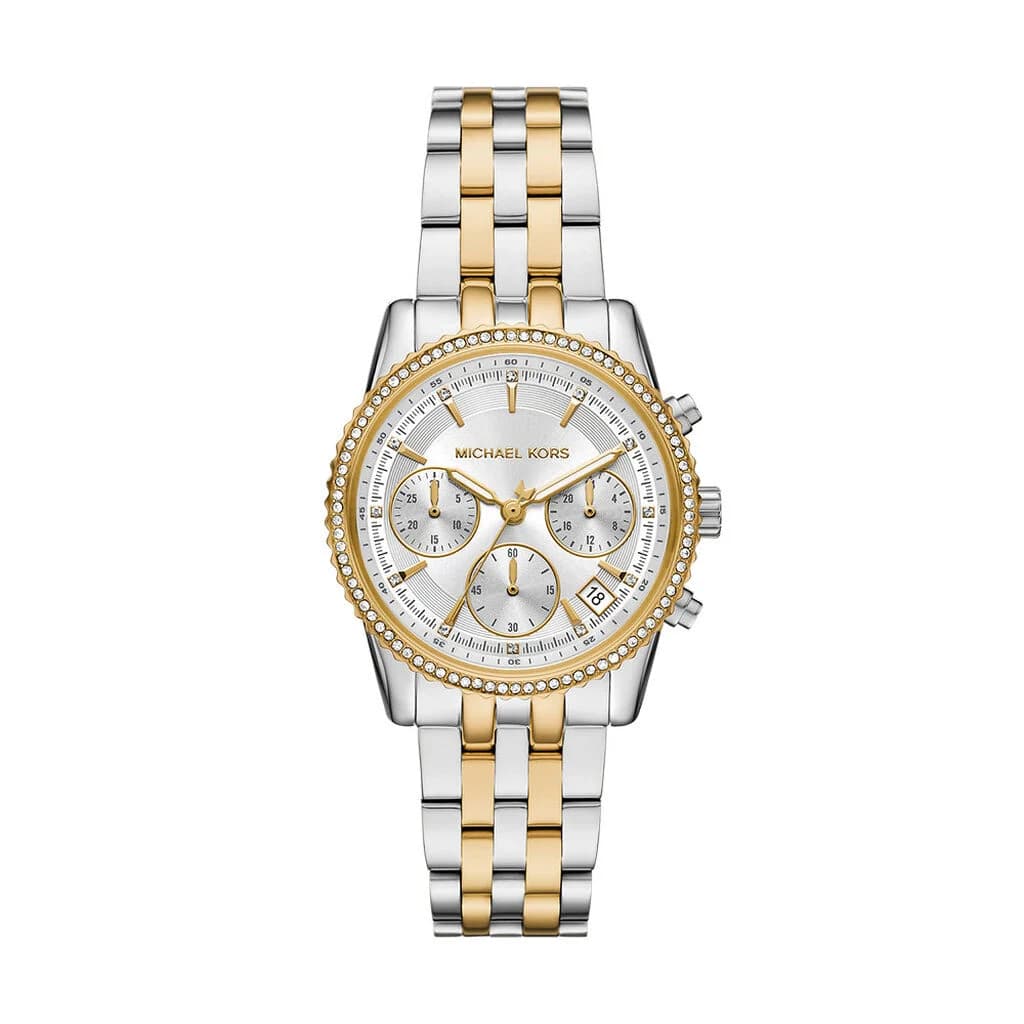 Michael Kors Montre Michael Kors Collection Mini Bryant en Acier et PVD Bicolore