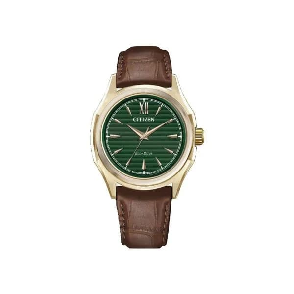 Citizen Montre Citizen Platform Classic Elegant Cadran Vert