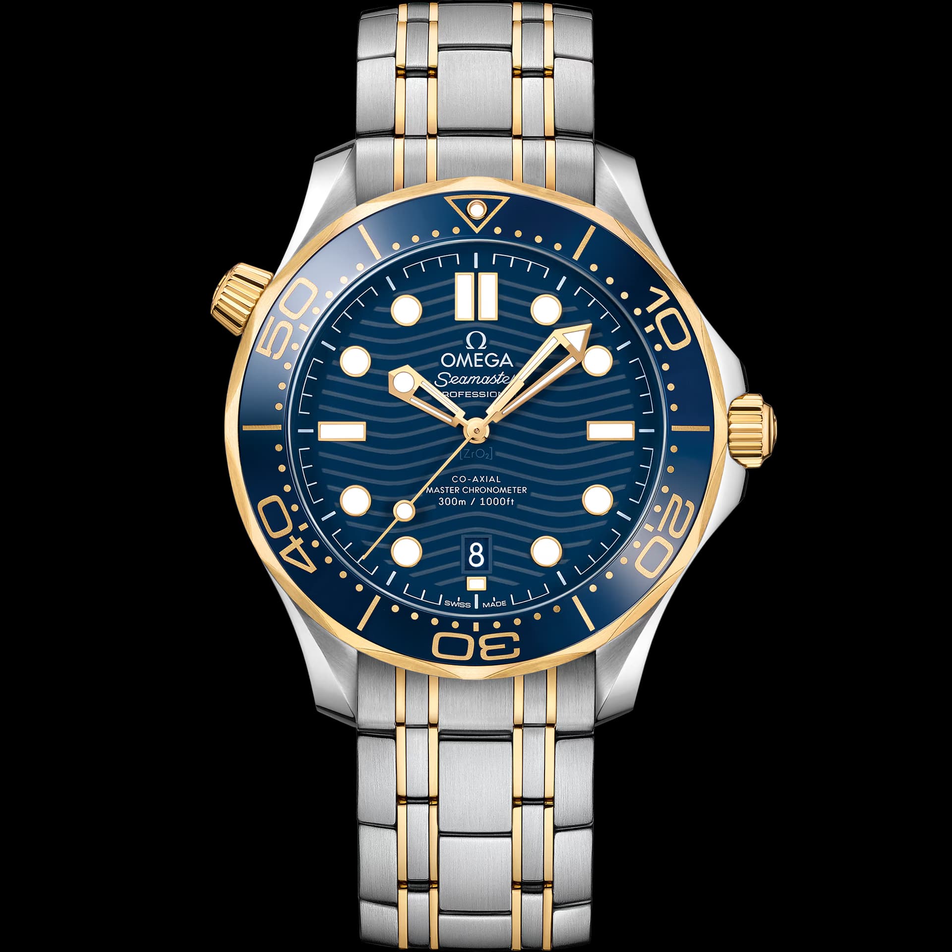 Omega Seamaster Diver 300M — cadran bleu