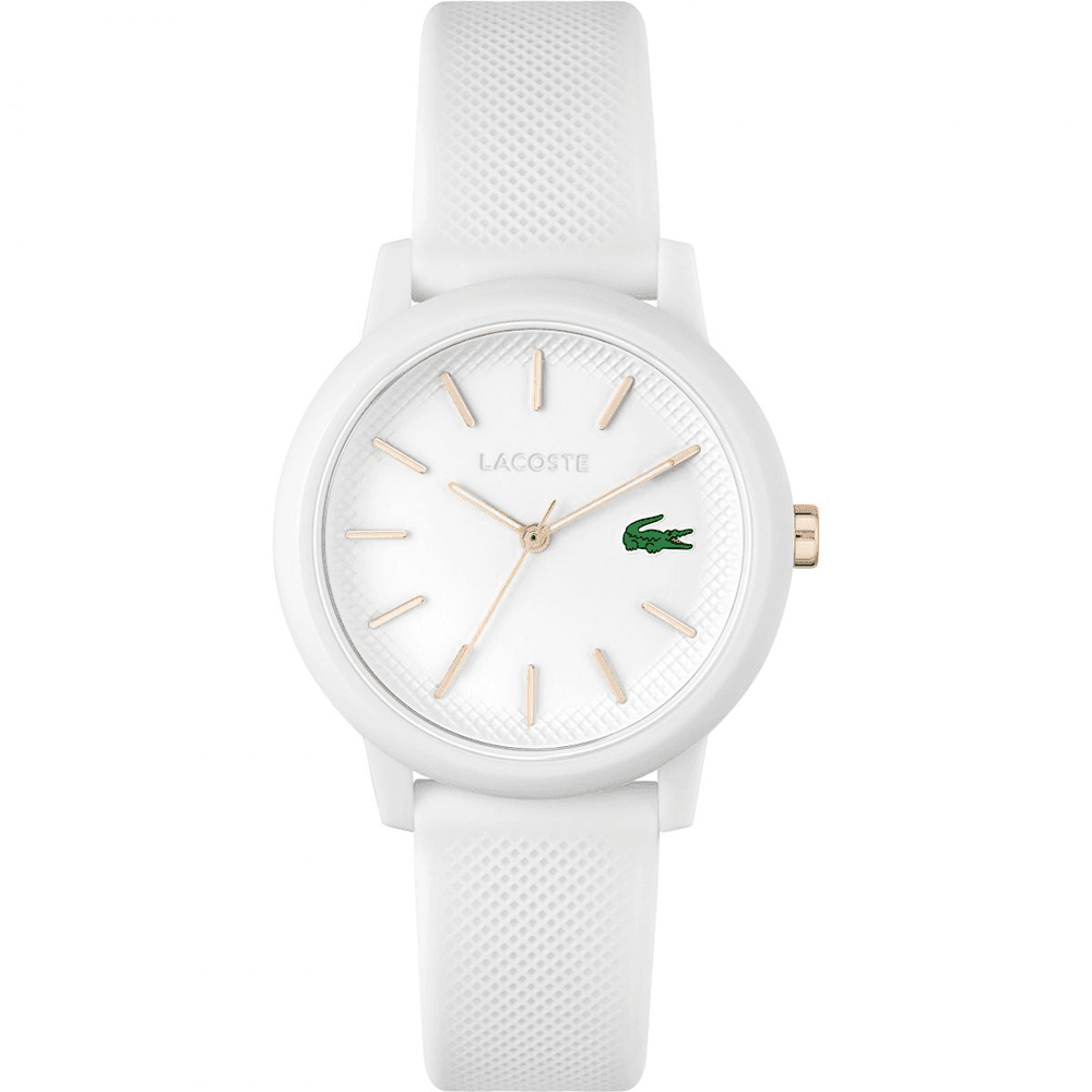 Lacoste Montre Lacoste 12.12 en Plastique Blanc