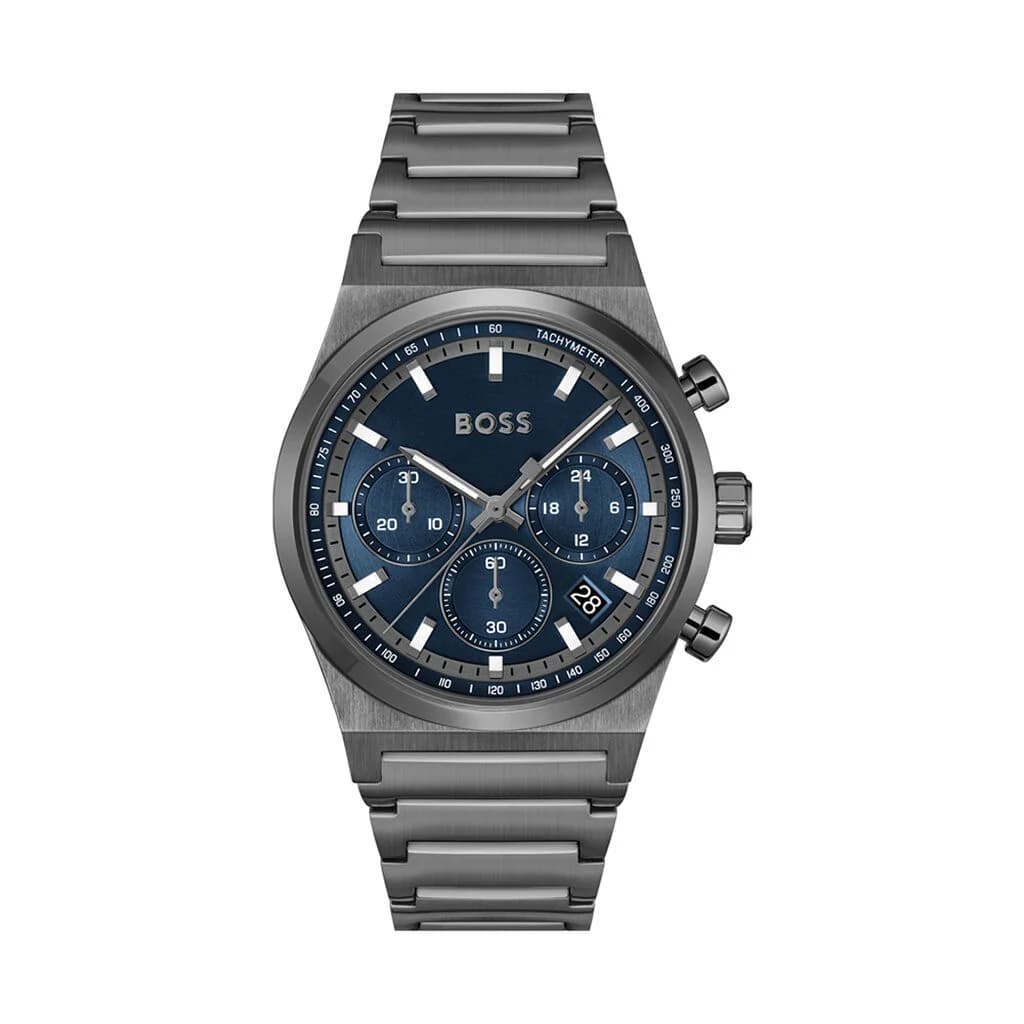 Hugo Boss Montre Boss Candor Chrono Bleu