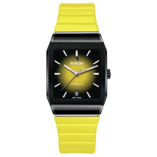 Daniel Gérard Montre Rado Anatom Automatique Dégradé Jaune 32.5 mm