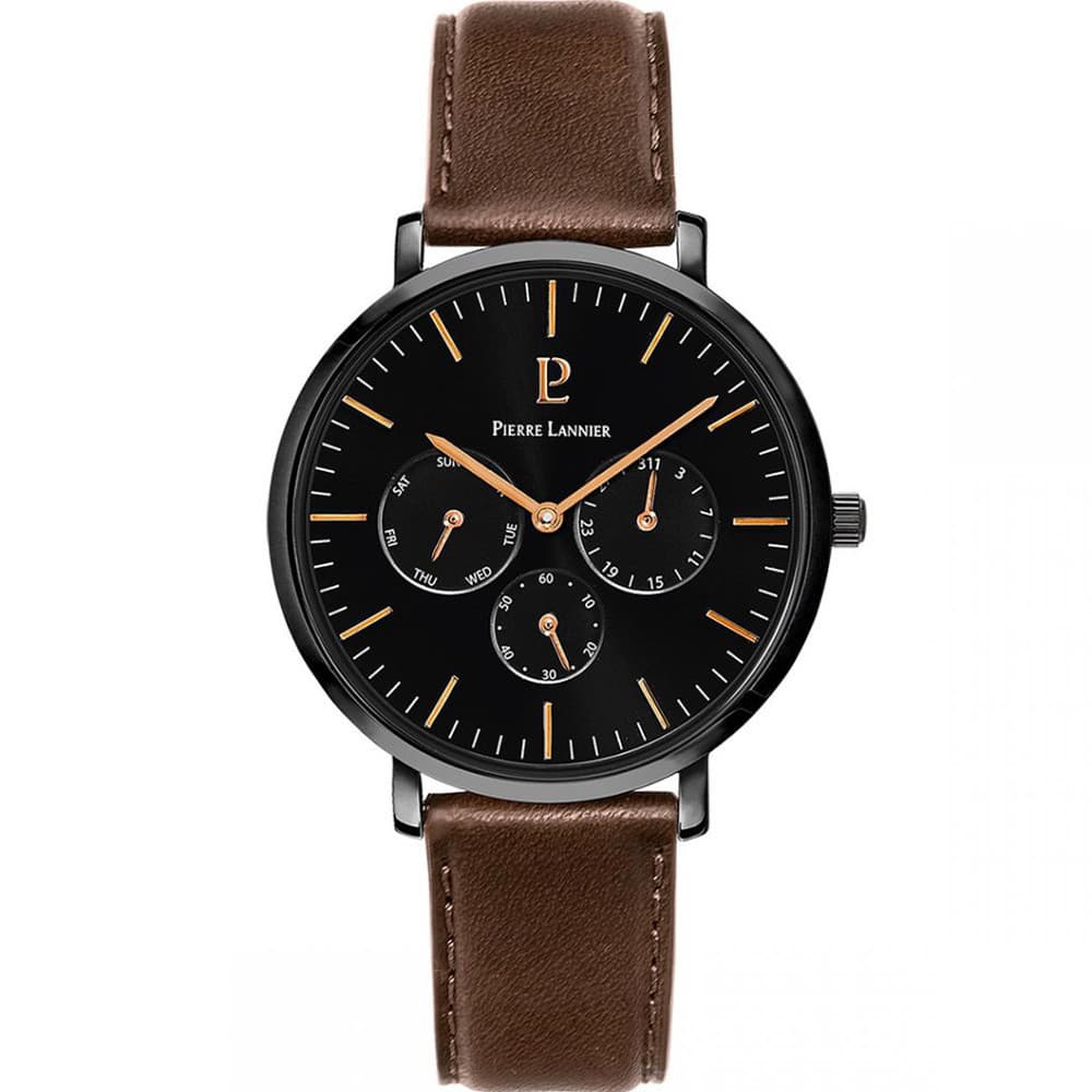 Pierre Lannier Montre Pierre Lannier en Cuir Marron