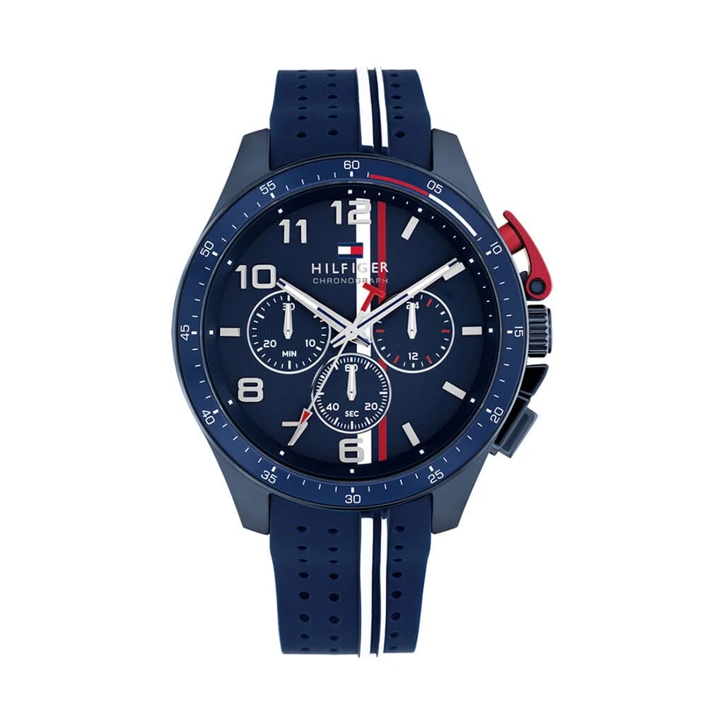 Tommy Hilfiger Montre Tommy Hilfiger Bank Bleu